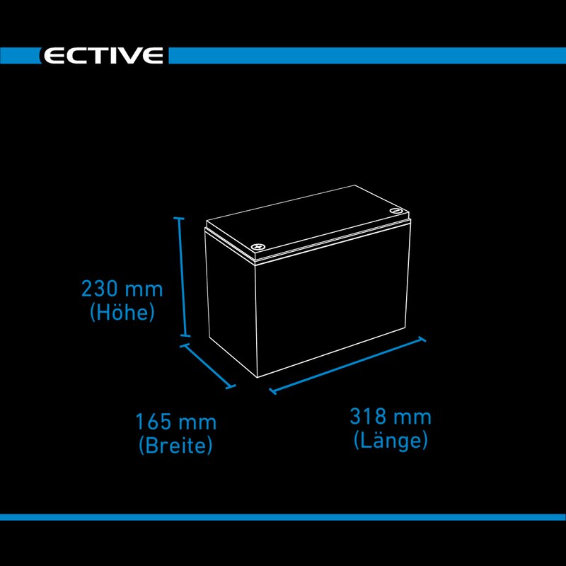 ECTIVE LC 125L LT 12V LiFePO4 Lithium