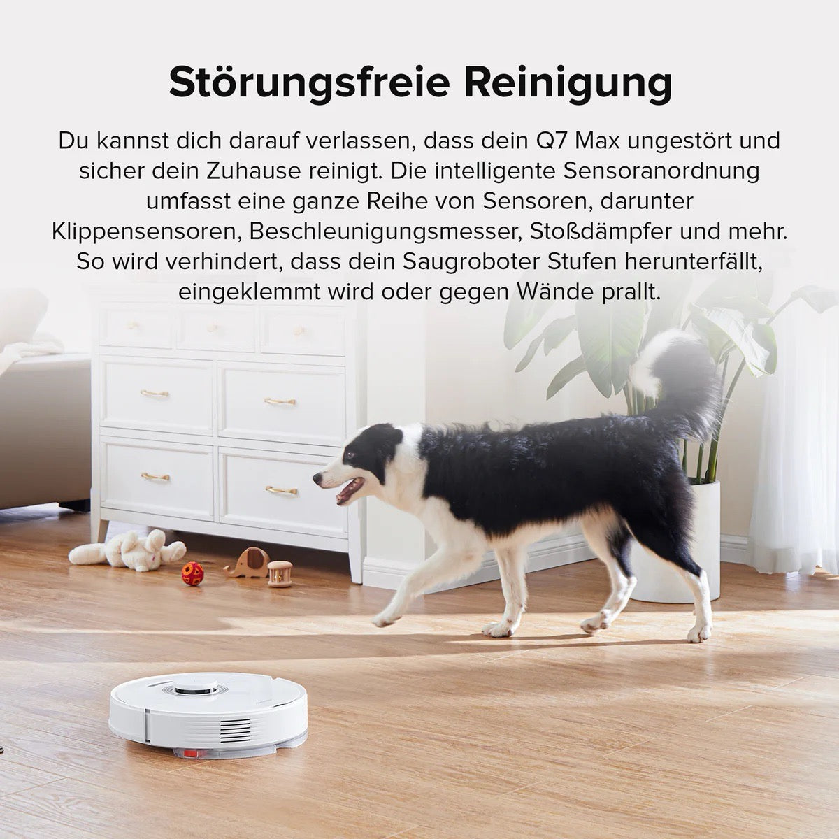 Roborock Q7 Max Saugroboter und Wischmopp