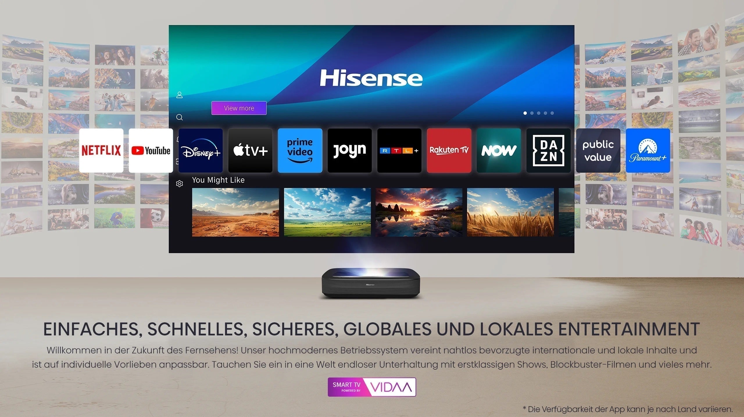 Hisense PL2 Laser Cinema 4K Ultra HD B-Ware