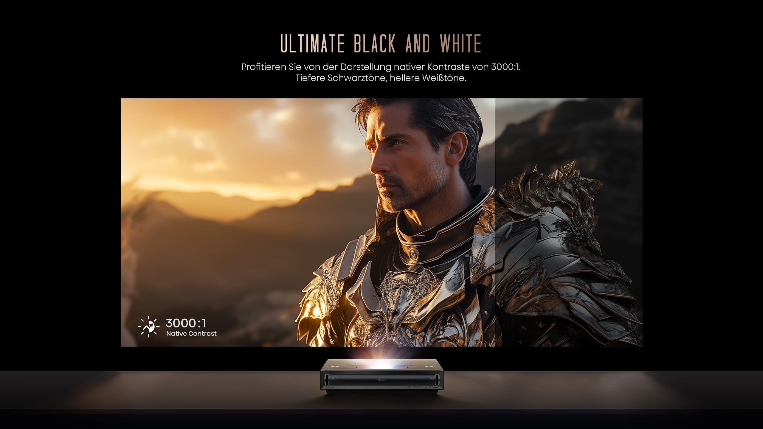 Hisense PX3 PRO Ultrakurzdistanzbeamer- Laser TV B-Ware