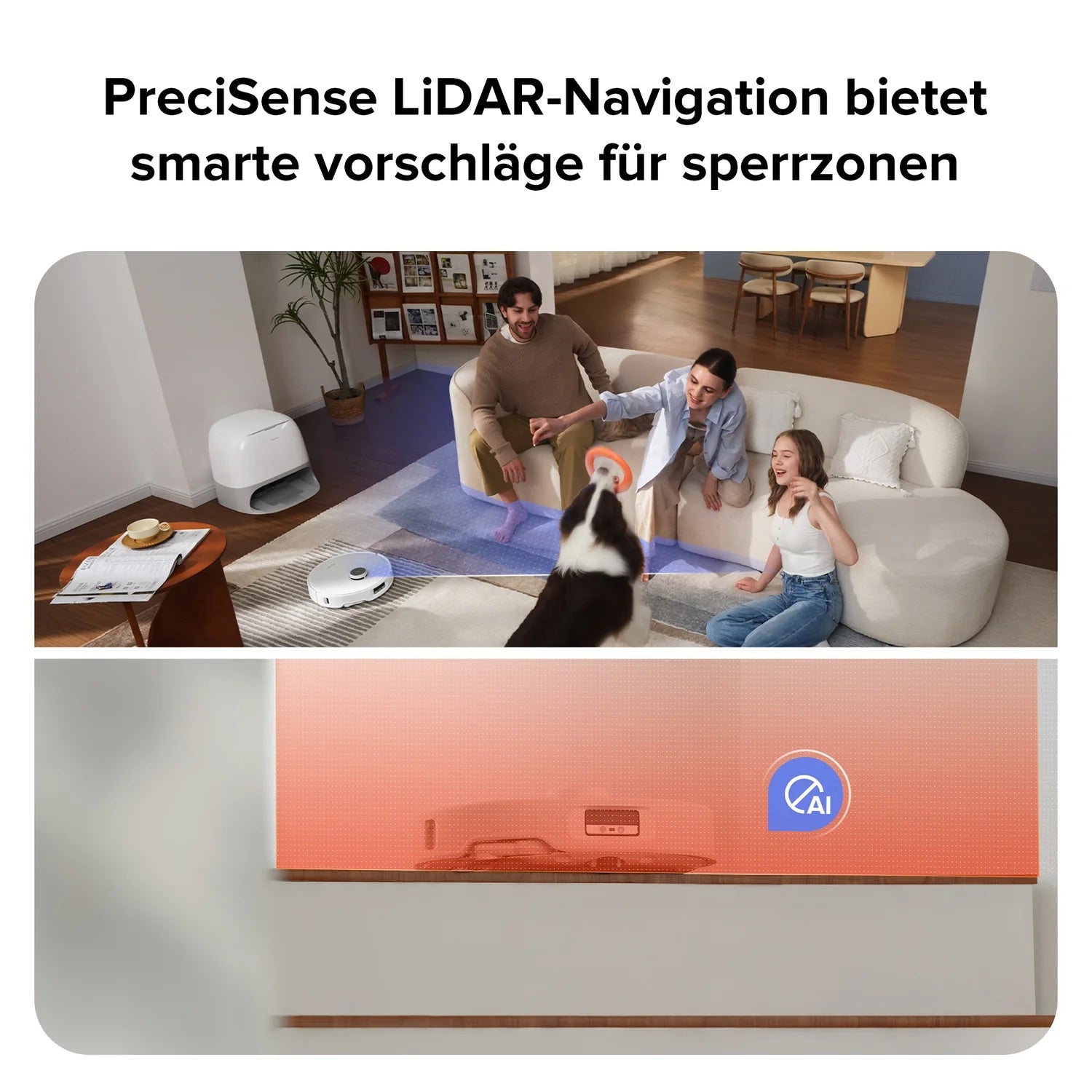 Roborock Qrevo Curv Saugroboter