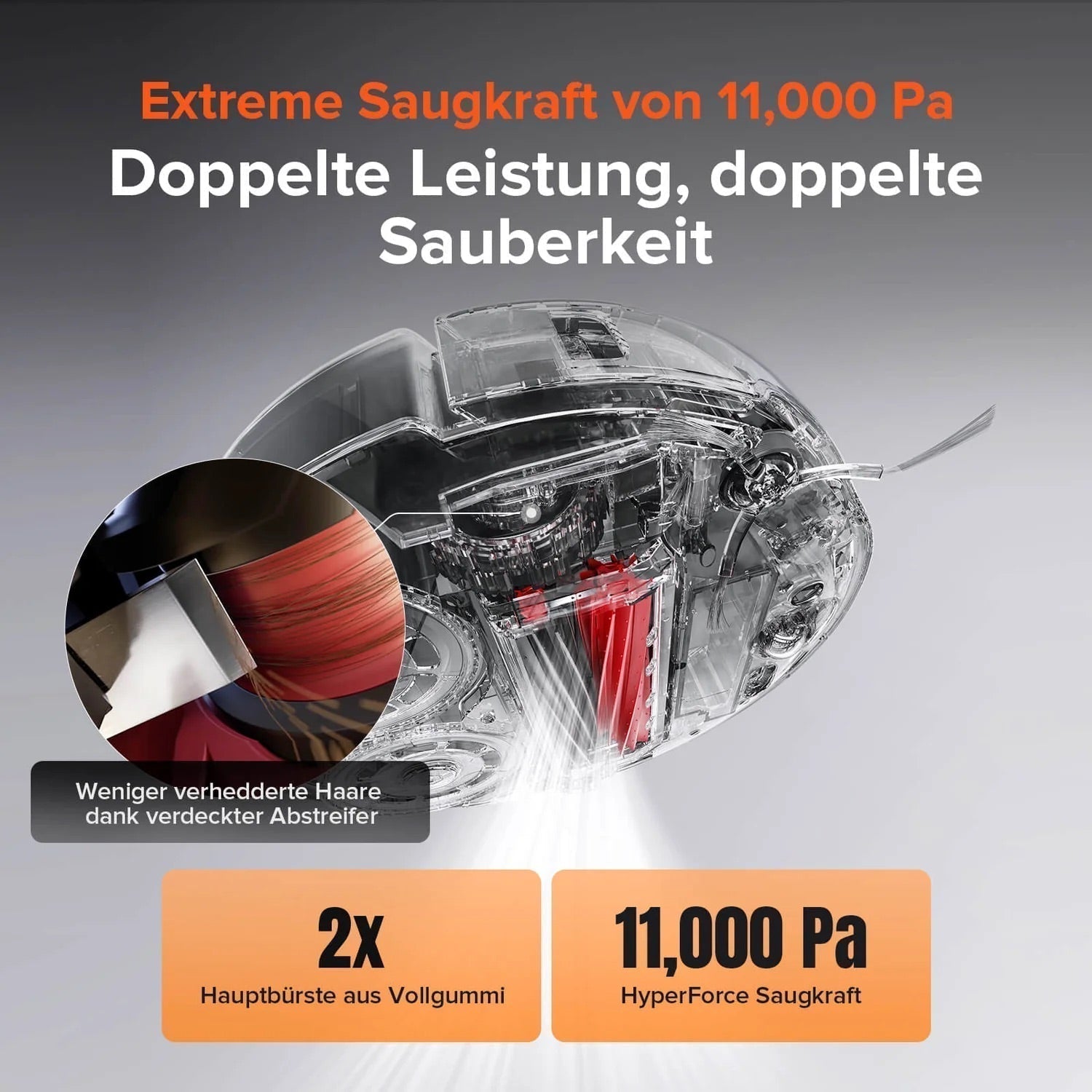 Roborock Qrevo Slim Saugroboter mit Multifunktions-Dockingstation 3.0